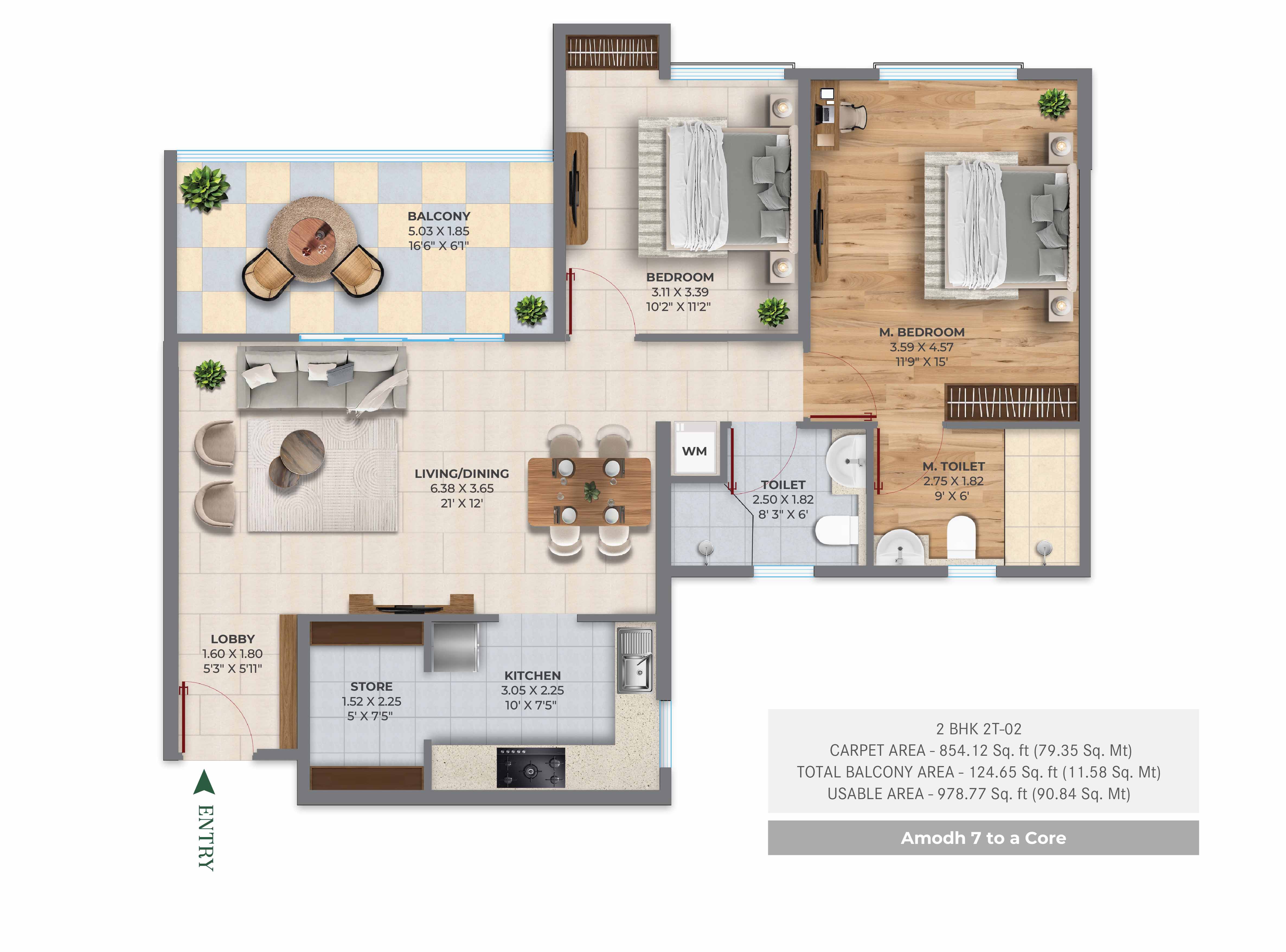 2 BHK