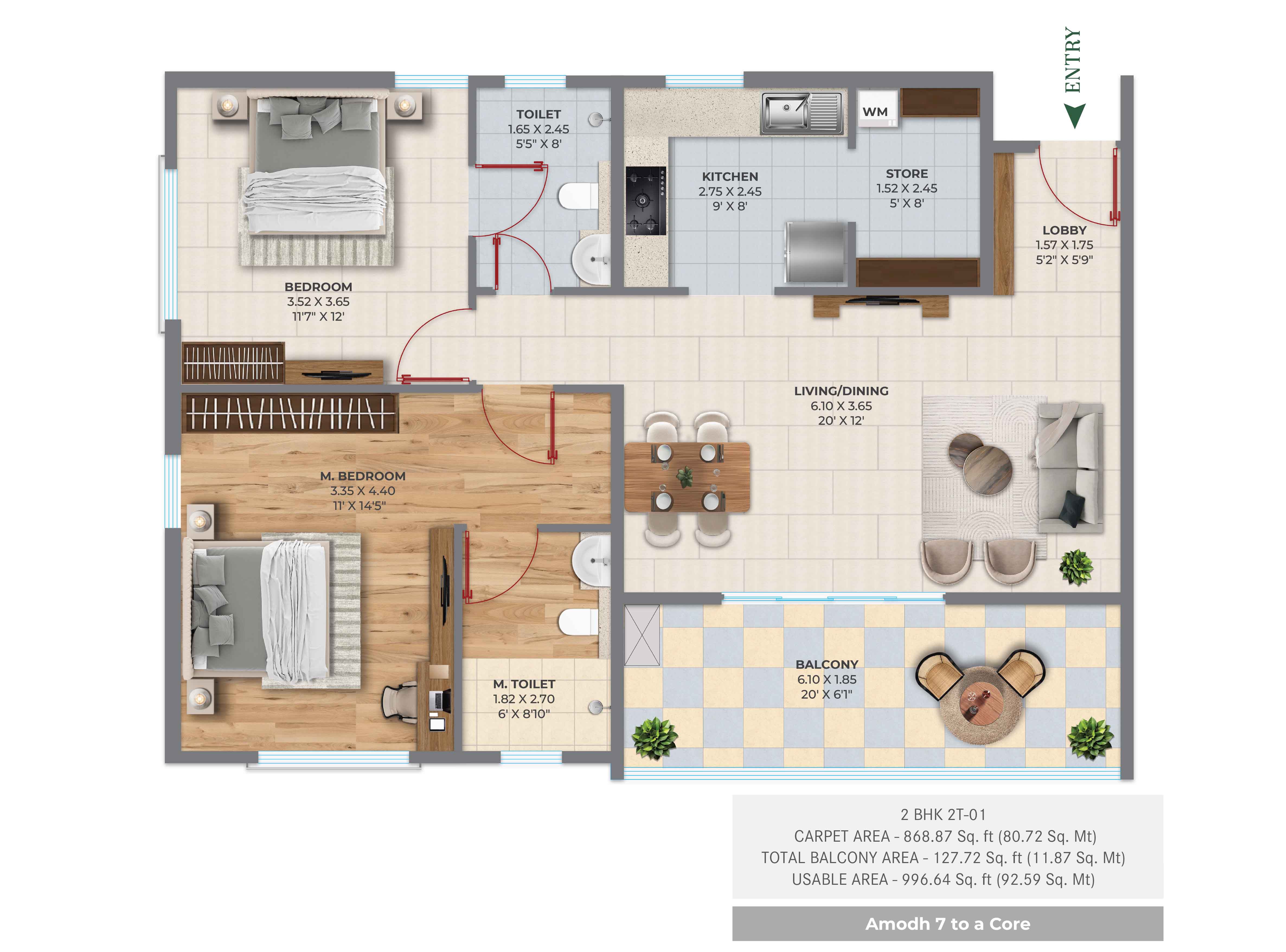 2 BHK