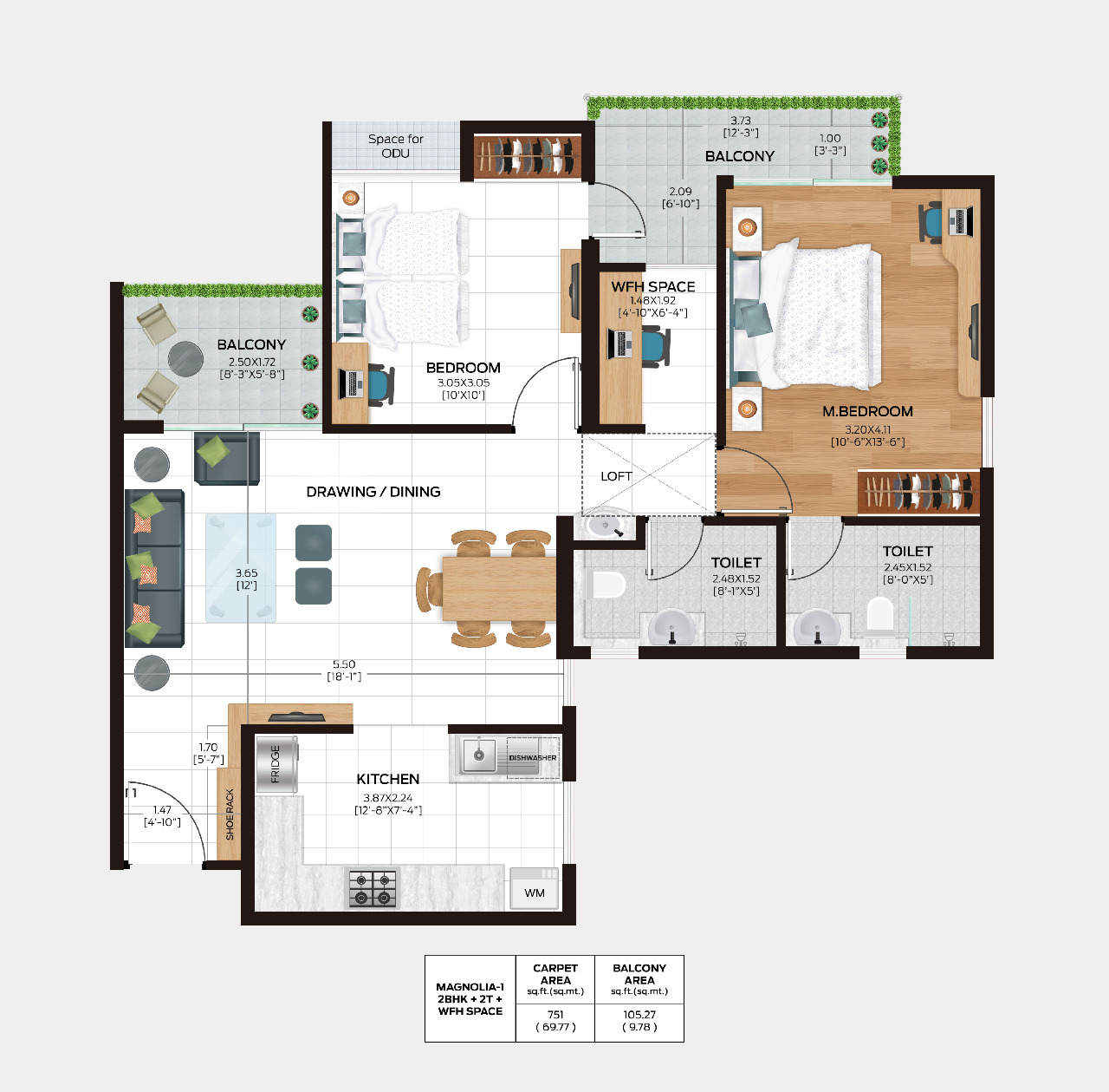 Malhar 2bhk